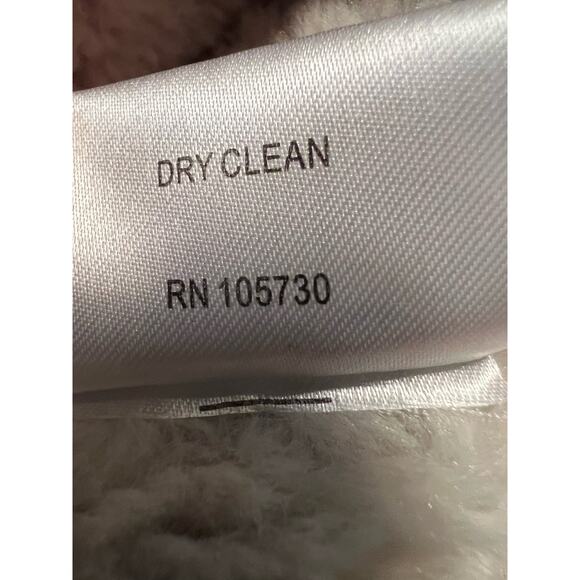 Madison & Lola Faux Suede Sherpa Lined Vest Size Large Gray - Picture 5 of 5